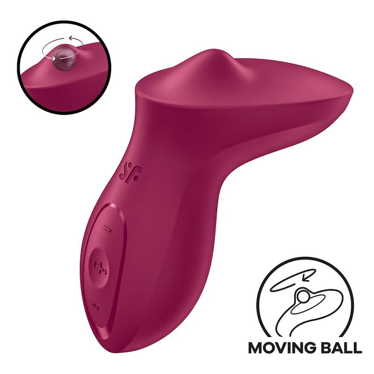 SATISFYER - VIBRADOR EXCITERRR LAY-ON CLITÓRIS FÚCSIA 1