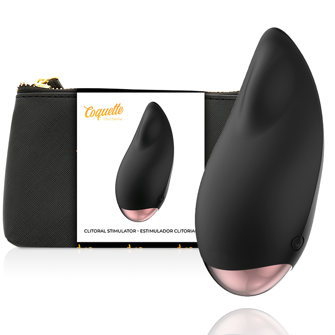 COQUETTE CHIC DESIRE - ESTIMULADOR CLITORIAL PRETO / OURO 1