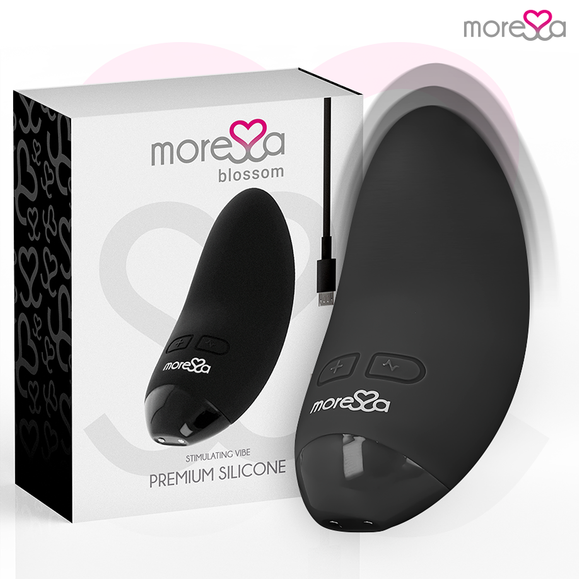 MORESSA - VIBRADOR BLOSSOM PRETO 1