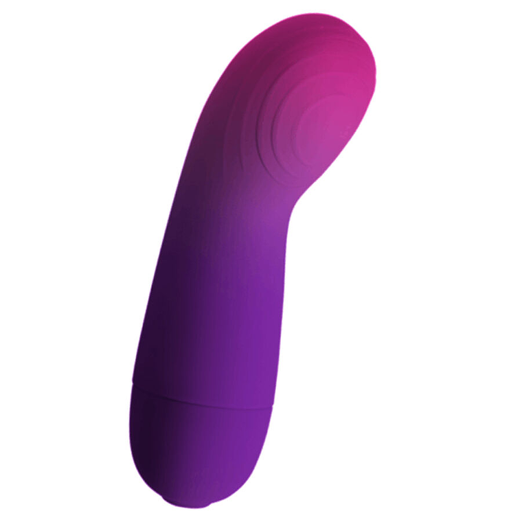 ROCKS-OFF - GLOW GIRL VIBE VIBRADOR DISCRETO ROXO PARA PONTO G 1