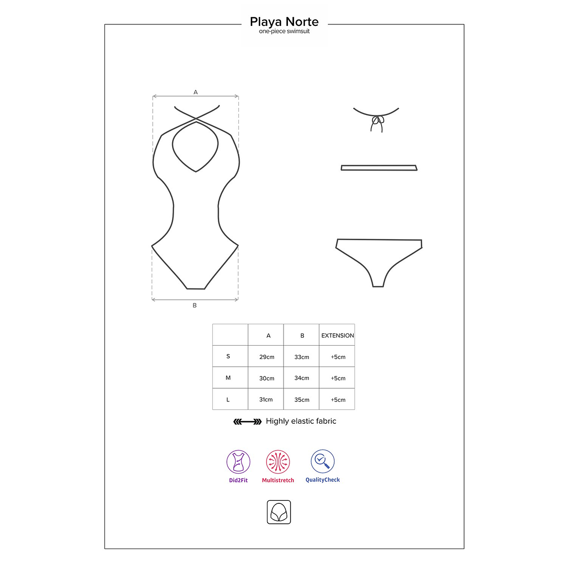 FATO DE BANHO PLAYA NORTE OBSESSIVE - 40 L 11