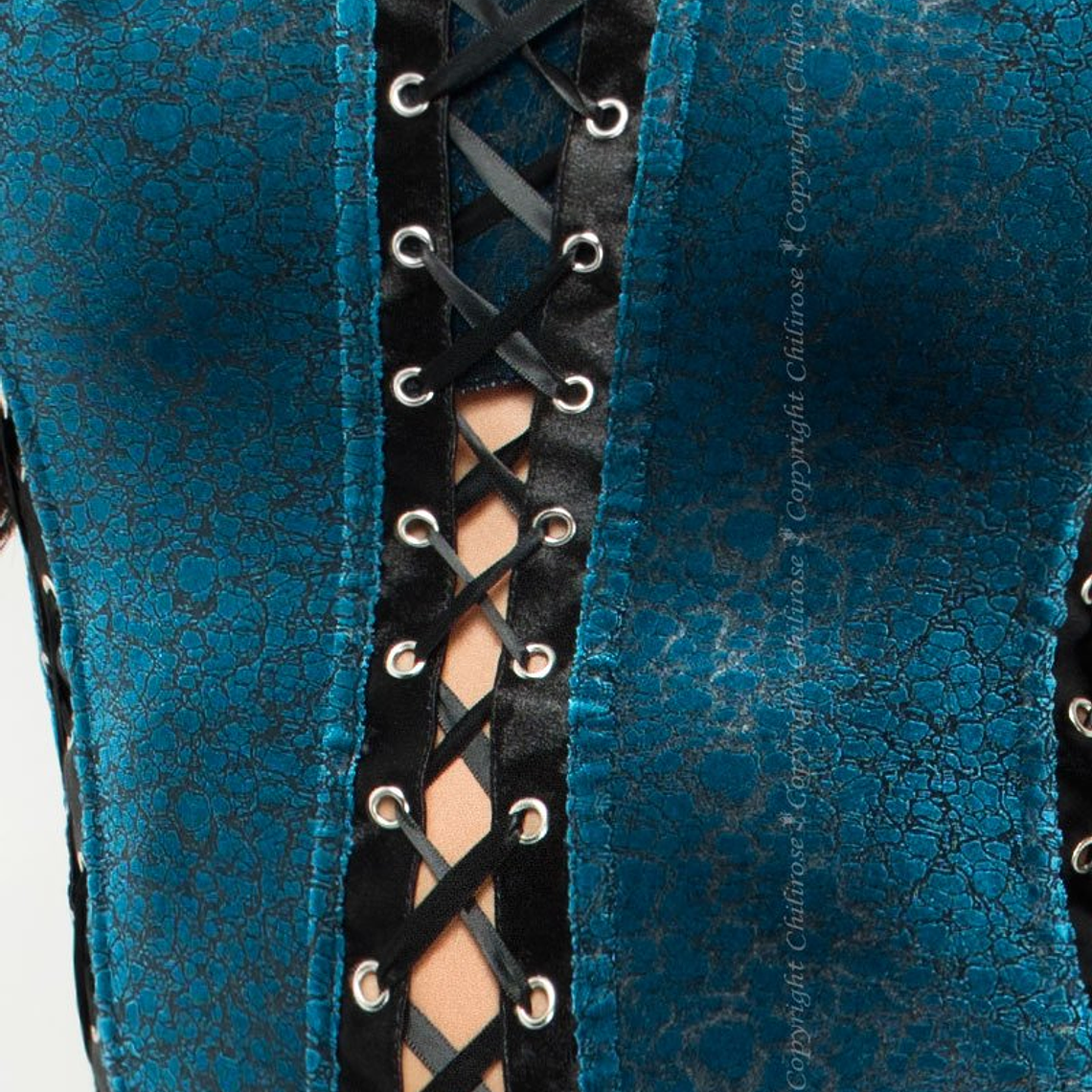 CORPETE E TANGA CR-3820 AZUL - 36-38 S/M 3