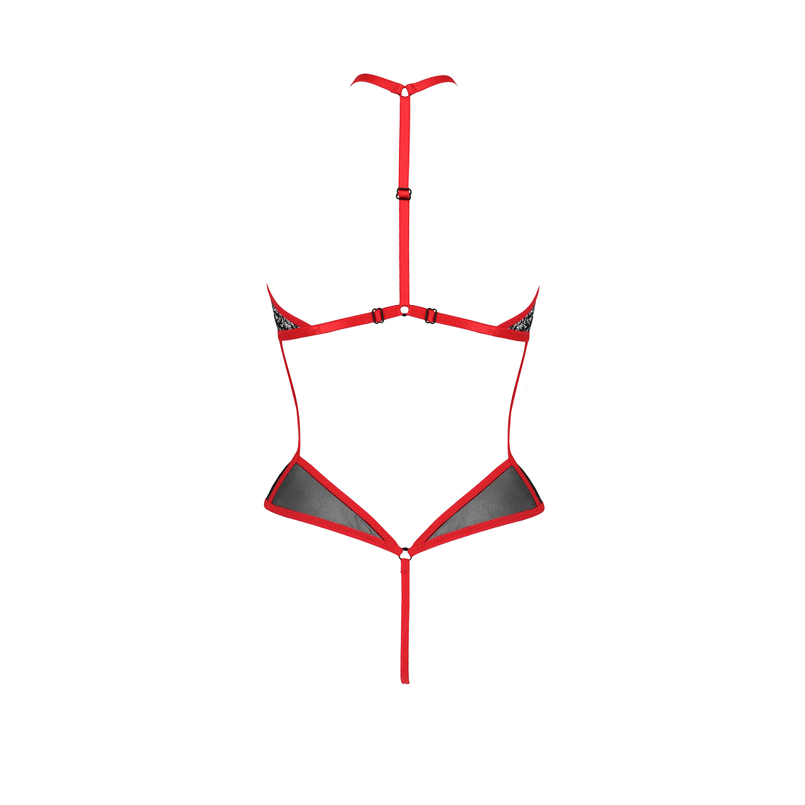 BODY SATARA VERMELHO EROTIC LINE PASSION - 40-42 L/XL 4