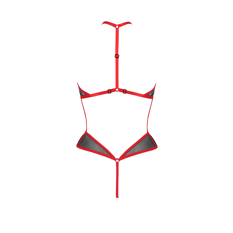 BODY SATARA VERMELHO EROTIC LINE PASSION - 44-46 XXL/3XL 4