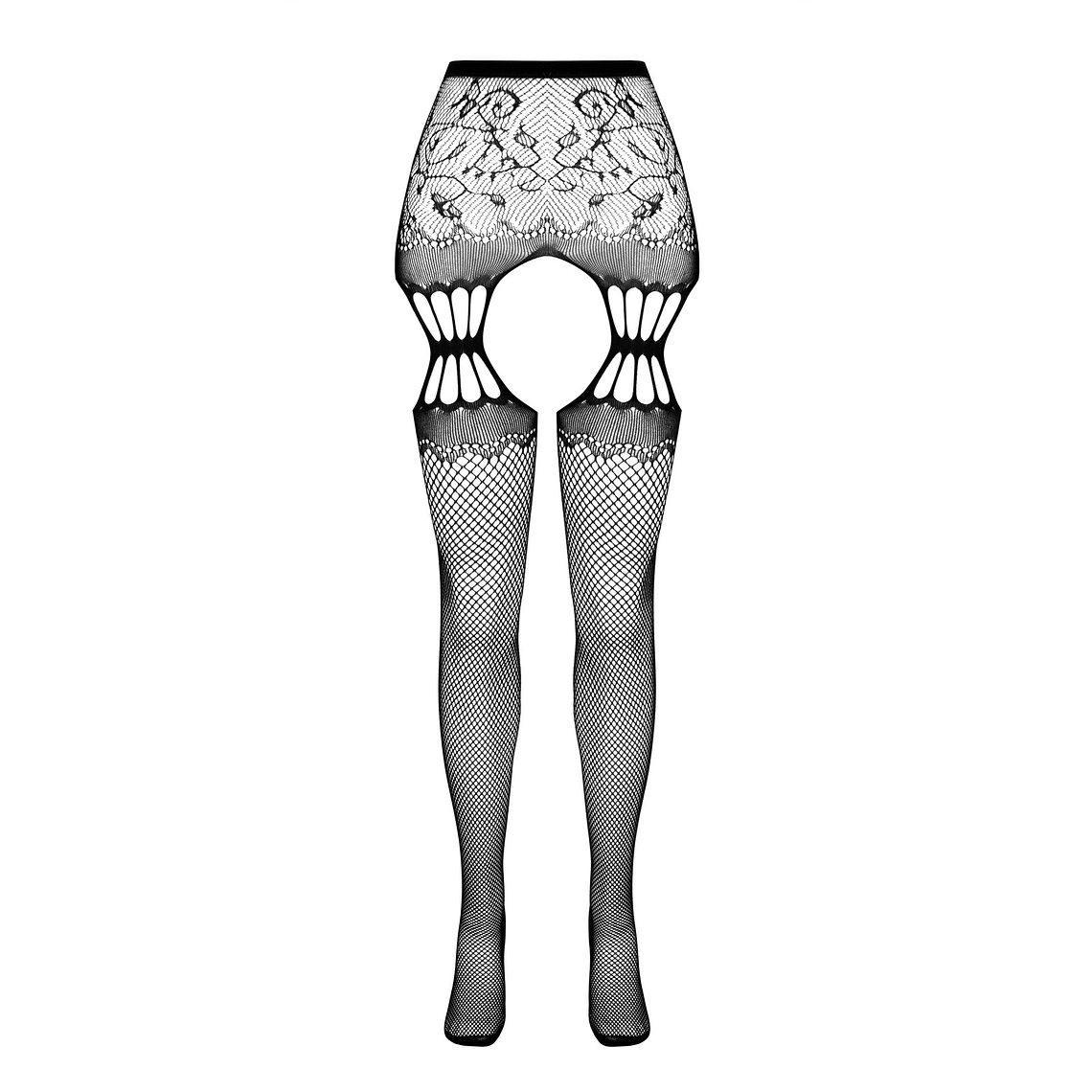 COLLANTS COM EFEITO DE LIGAS S027 VERMELHAS EROTIC LINE PASSION - T. ÚNICO 5