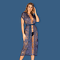 ROBE FLOWLACE OBSESSIVE AZUL - 40-42 L/XL - Thumbnail 1