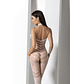 CATSUIT BS100 BRANCO EROTIC LINE PASSION - T. ÚNICO - Thumbnail 4