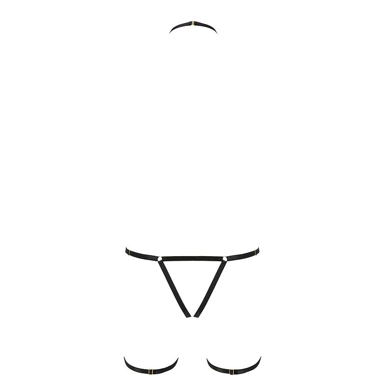 ARNÊS CORPORAL BRENDA DEVIL COLLECTION PASSION - 36-38 S/M 4