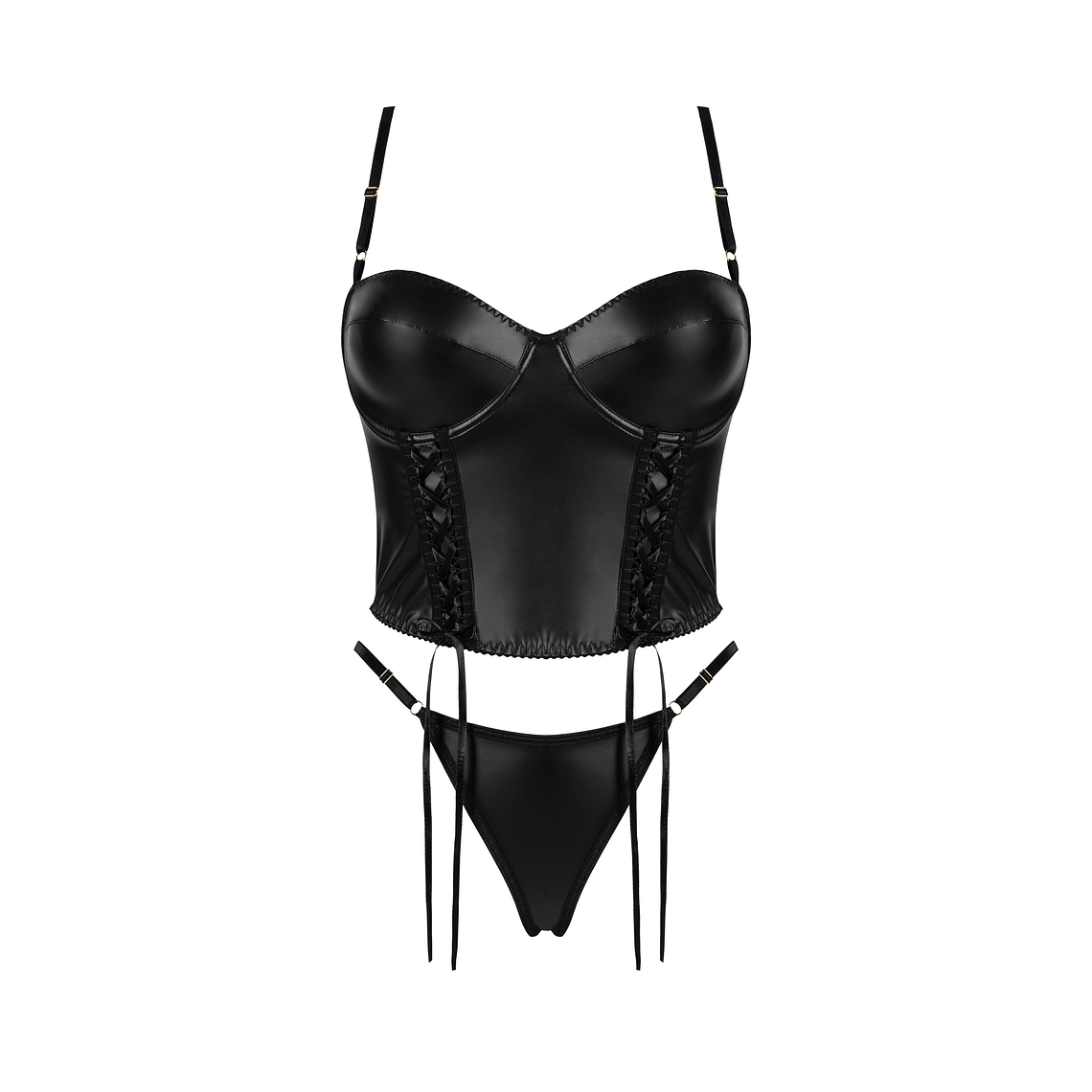 CONJUNTO DE 2 PEÇAS SASHA PRETO BEAUTY NIGHT FASHION - 40-42 L/XL 8