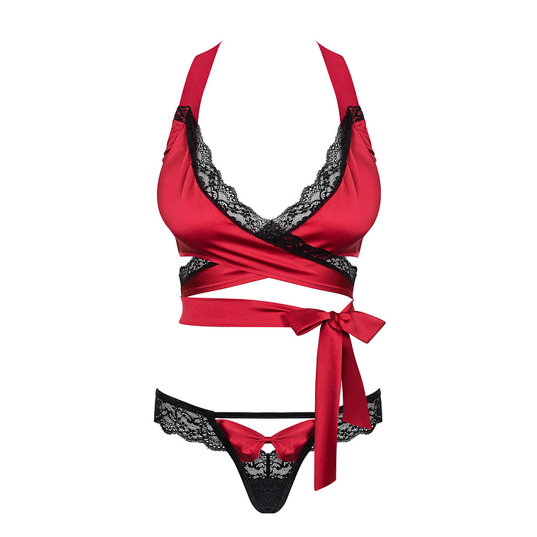 CONJUNTO SENSUELIA OBSESSIVE VERMELHO - 44 XXL 3