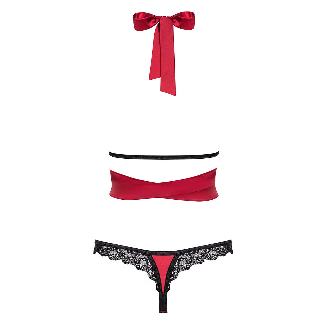 CONJUNTO SENSUELIA OBSESSIVE VERMELHO - 44 XXL 4