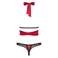 CONJUNTO SENSUELIA OBSESSIVE VERMELHO - 44 XXL - thumbnail 4