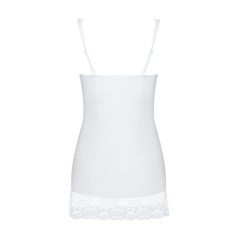 CAMISA DE NOITE E TANGA MIAMOR OBSESSIVE BRANCA - 40-42 L/XL 4