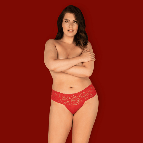 CUECA BLOSSMINA TAMANHO QUEEN OBSESSIVE - 52-54 6XL/7XL