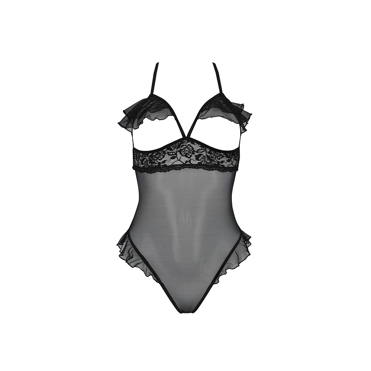 BODY DOLLY PRETO EROTIC LINE PASSION - 44-46 XXL/3XL 3
