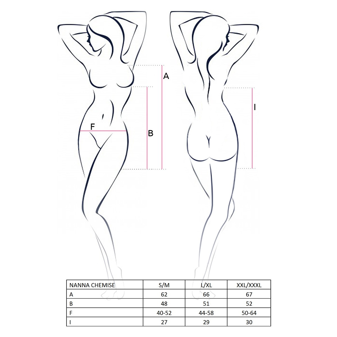 CAMISA DE NOITE E TANGA NANNA PRETO PASSION - 40-42 L/XL 3