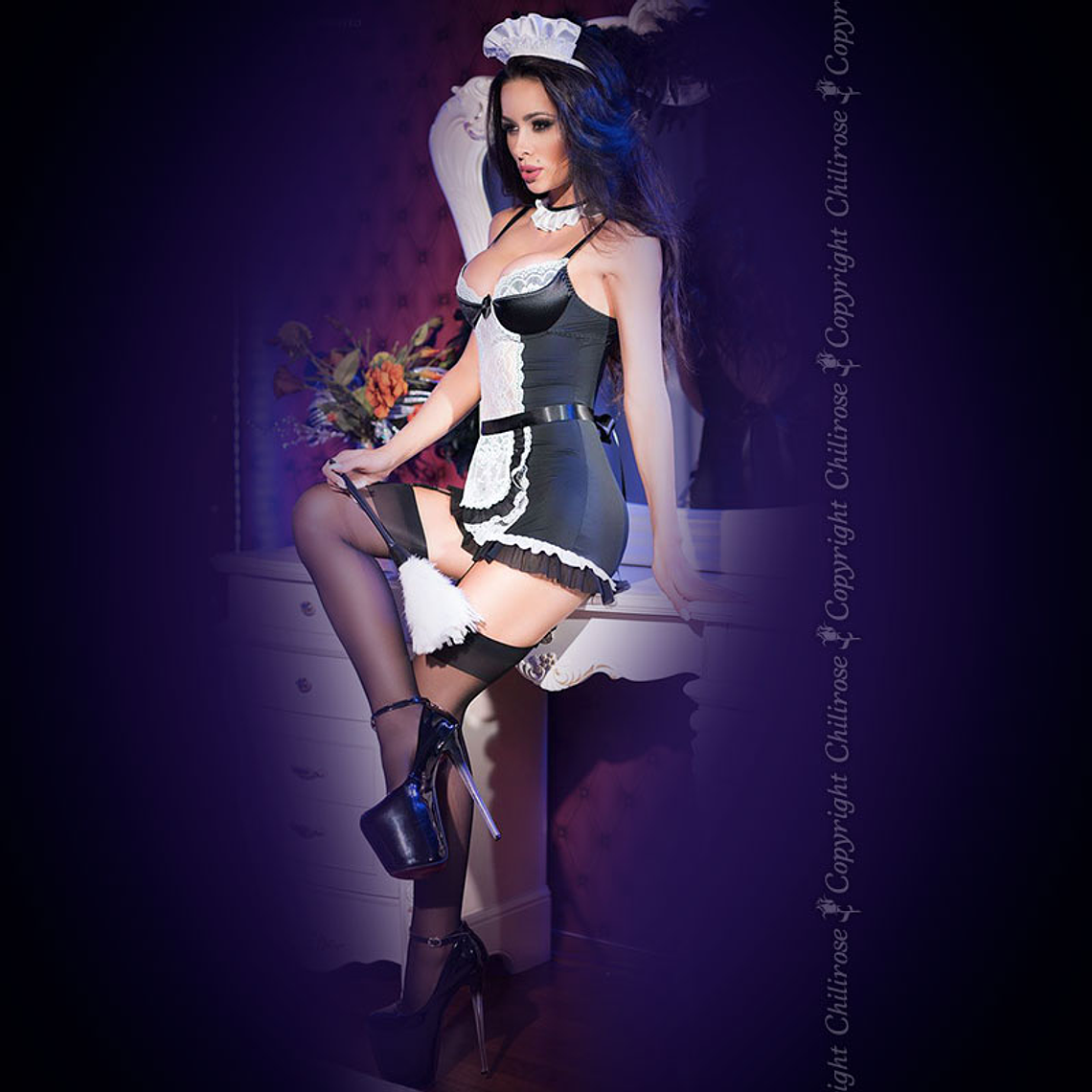 FANTASIA DE CRIADA CR-4150 - 36-38 S/M 3