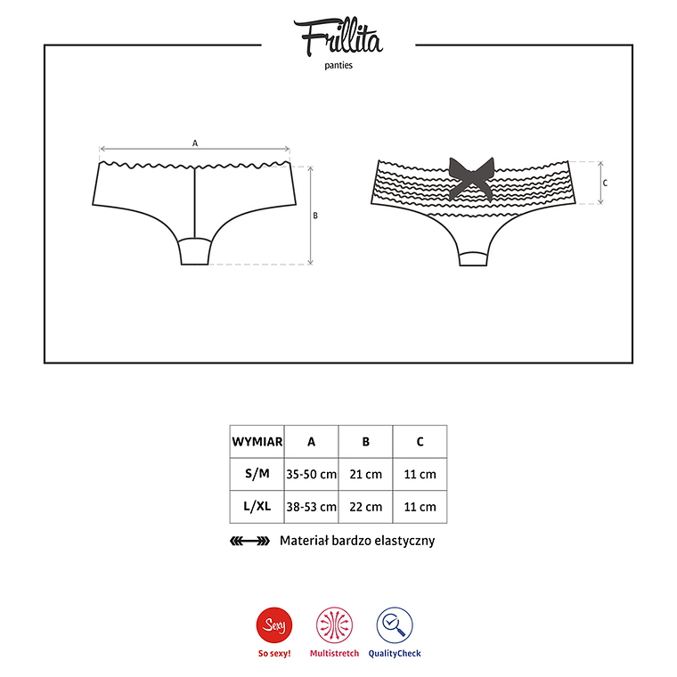 CUECA FRILLITA OBSESSIVE - 40-42 L/XL 5