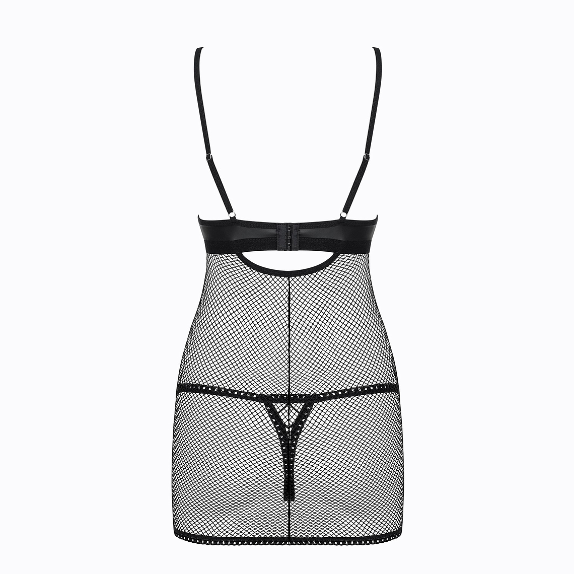 CAMISA DE NOITE E TANGA REDELLA OBSESSIVE PRETA - 40-42 L/XL 6