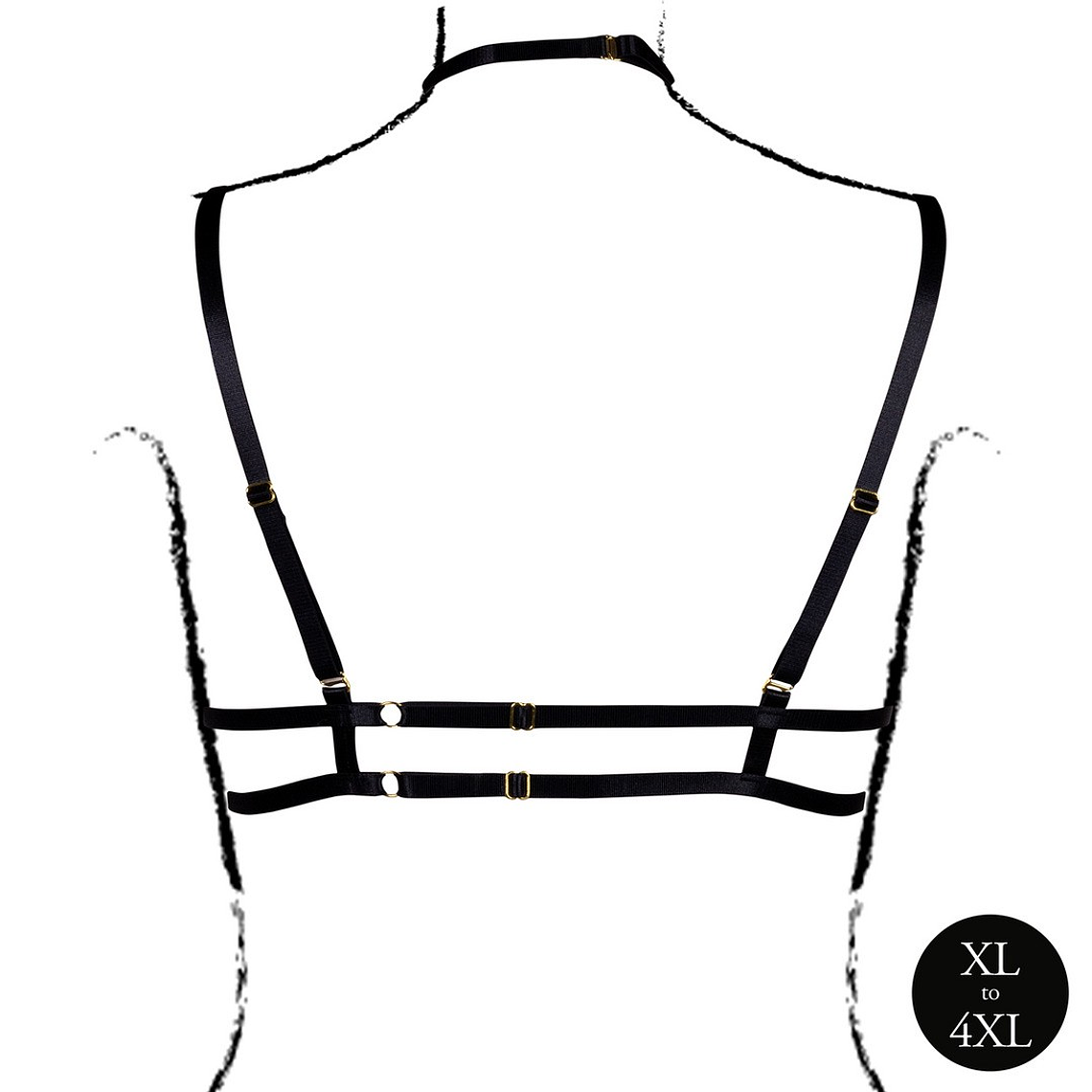 SUTIÃ TRIANGLE PRETO TAMANHO QUEEN LE DÉSIR - 42 XL 6