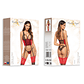 CORPETE E TANGA OLENA VERMELHO BEAUTY NIGHT FASHION - 40-42 L/XL - Thumbnail 5
