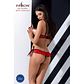 CONJUNTO DE 2 PEÇAS CHERRY VERMELHO DEVIL COLLECTION PASSION - 36-38 S/M - thumbnail 2