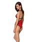 BODY PEONIA VERMELHO EROTIC LINE PASSION - 36-38 S/M - thumbnail 2