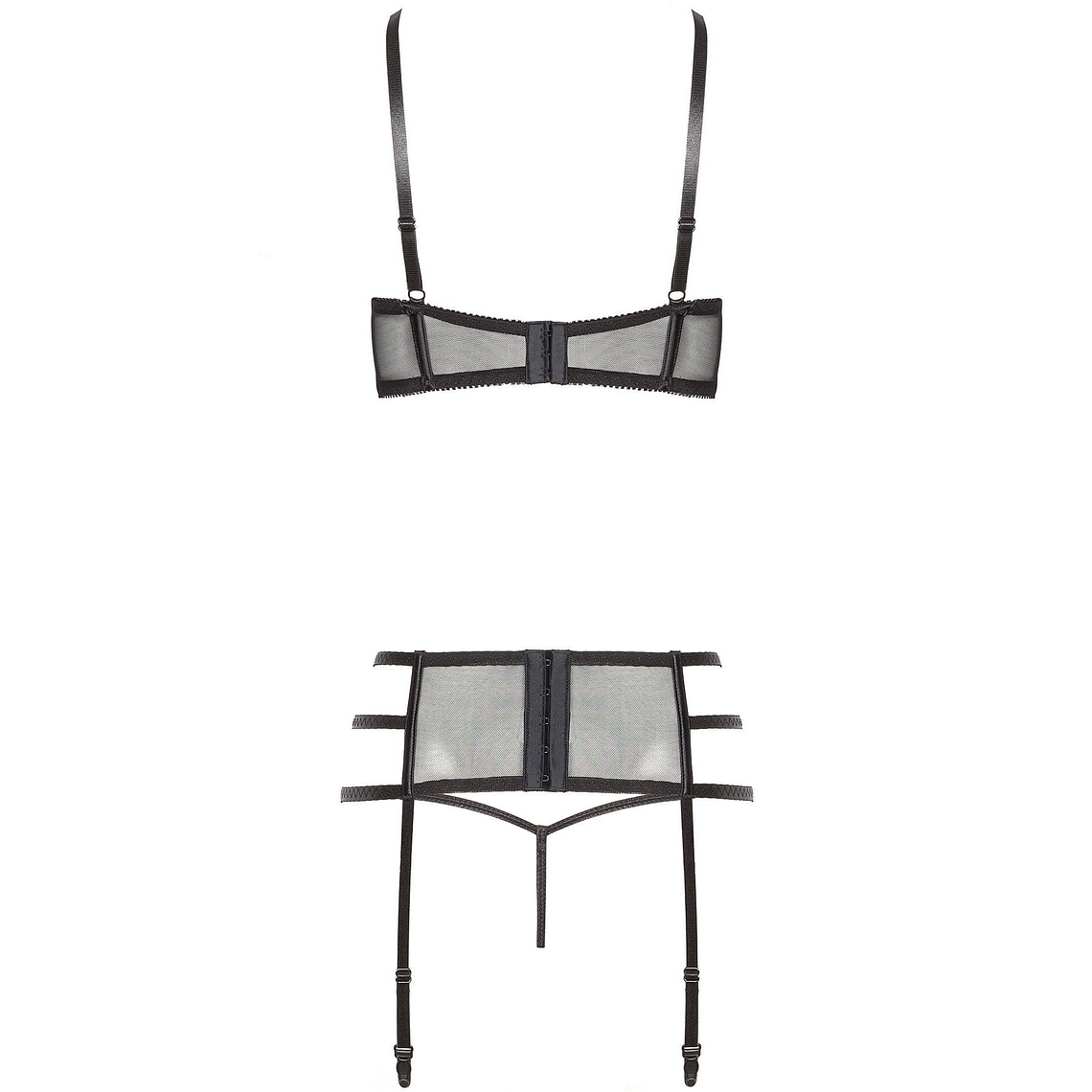 CONJUNTO DE 3 PEÇAS ILEEN PRETO BEAUTY NIGHT FASHION - 40-42 L/XL 8