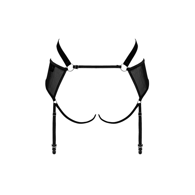 CINTO DE LIGAS COM ABERTURA NA VIRILHA ALLUNES OBSESSIVE - 36-38 S/M 6