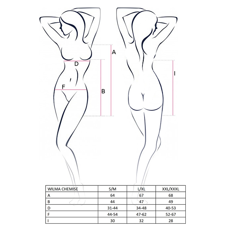 CAMISA DE NOITE E TANGA WILMA PRETO PASSION - 40-42 L/XL 2