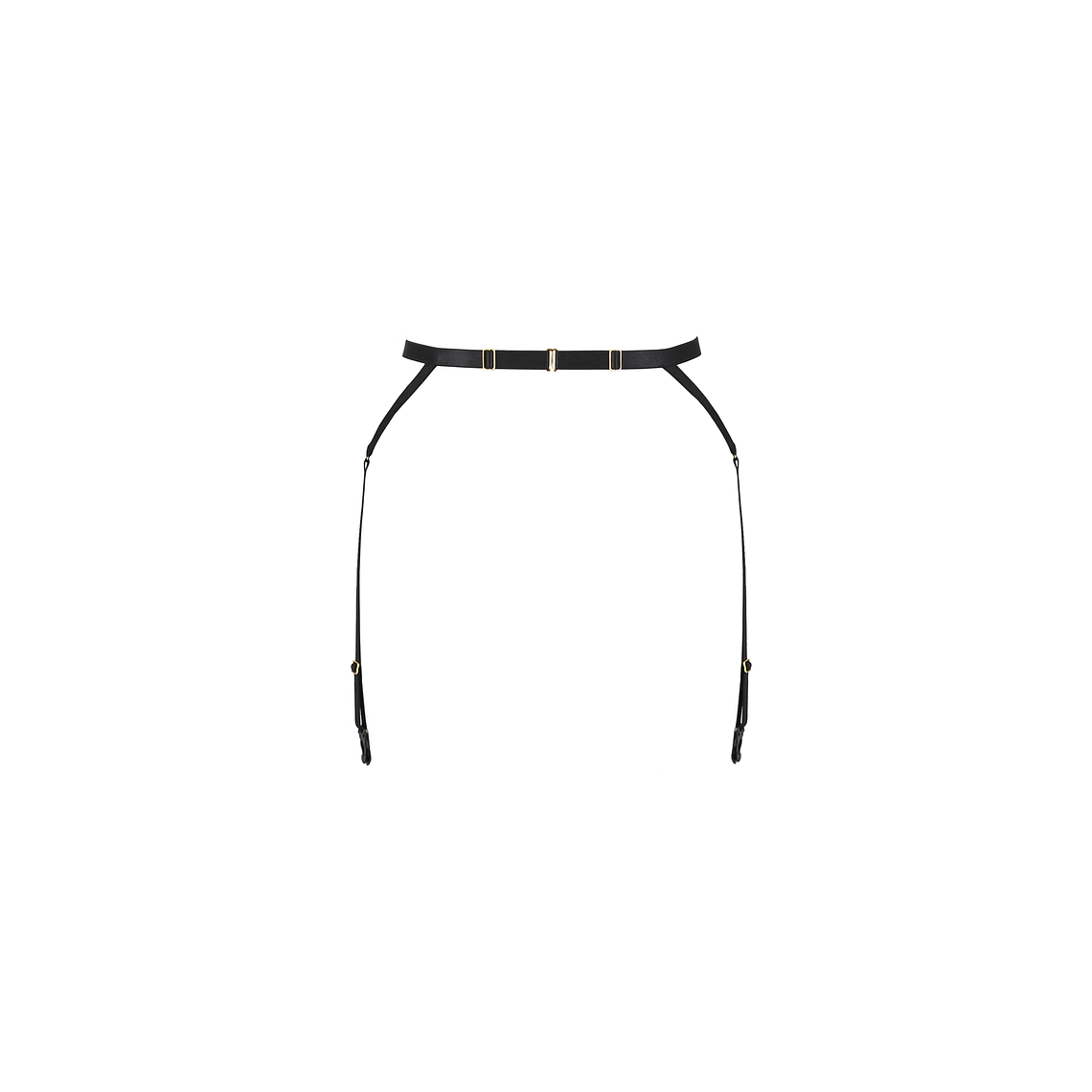 CINTO DE LIGAS MEGGY PRETO DEVIL COLLECTION PASSION - 36-38 S/M 2