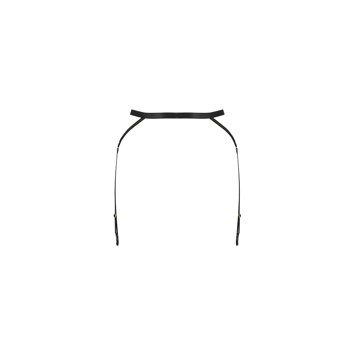 CINTO DE LIGAS MEGGY PRETO DEVIL COLLECTION PASSION - 44-46 XXL/3XL 1