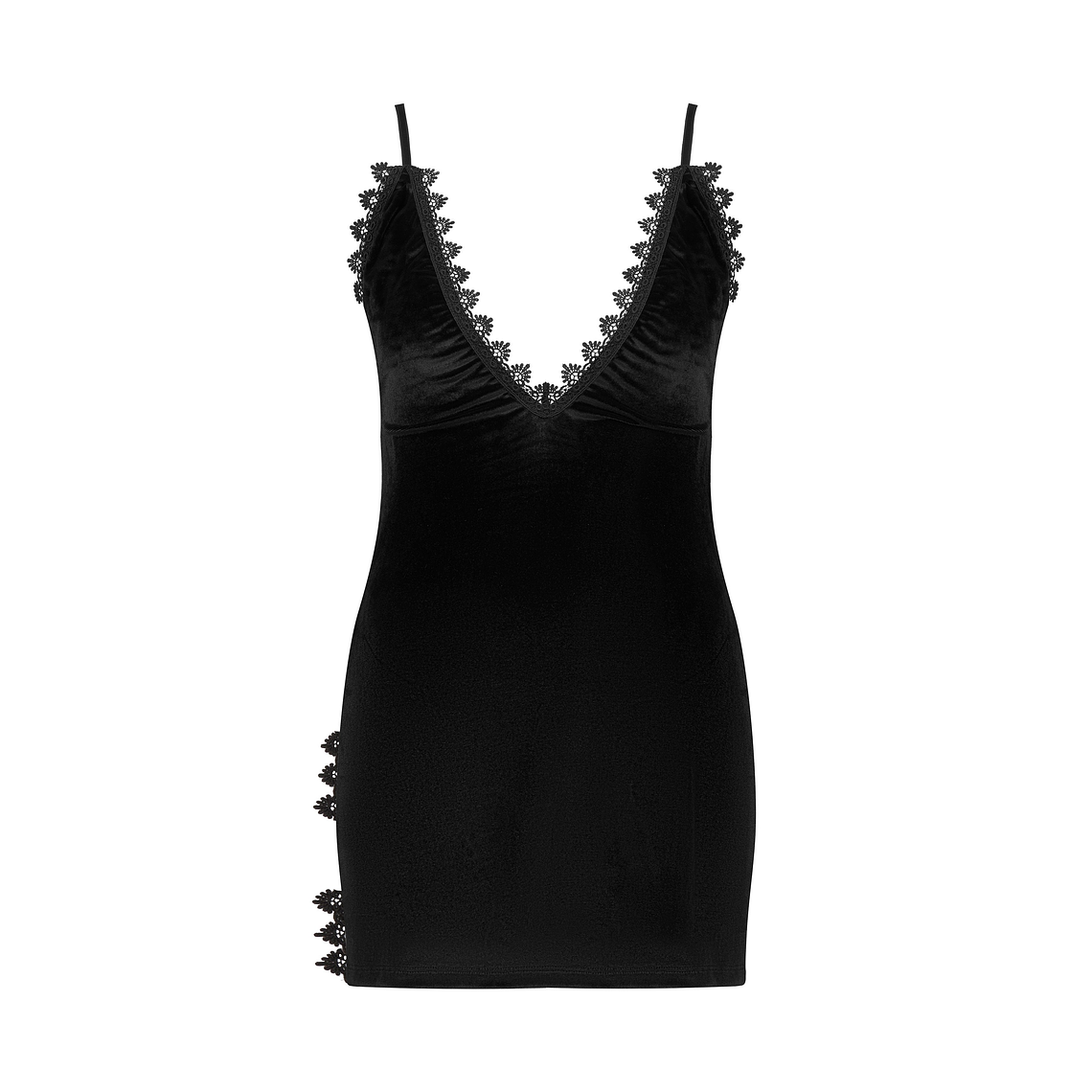 VESTIDO E TANGA PALOMA PRETO BEAUTY NIGHT FASHION - 44 XXL 12