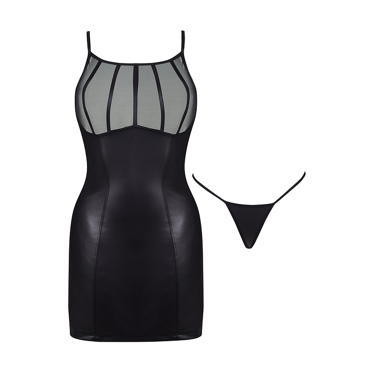 VESTIDO E TANGA LEXI PRETO BEAUTY NIGHT FASHION - 36-38 S/M 9