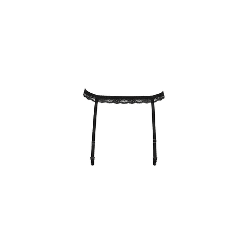 CINTO DE LIGAS SHELLY PRETO DEVIL COLLECTION PASSION - 40-42 L/XL