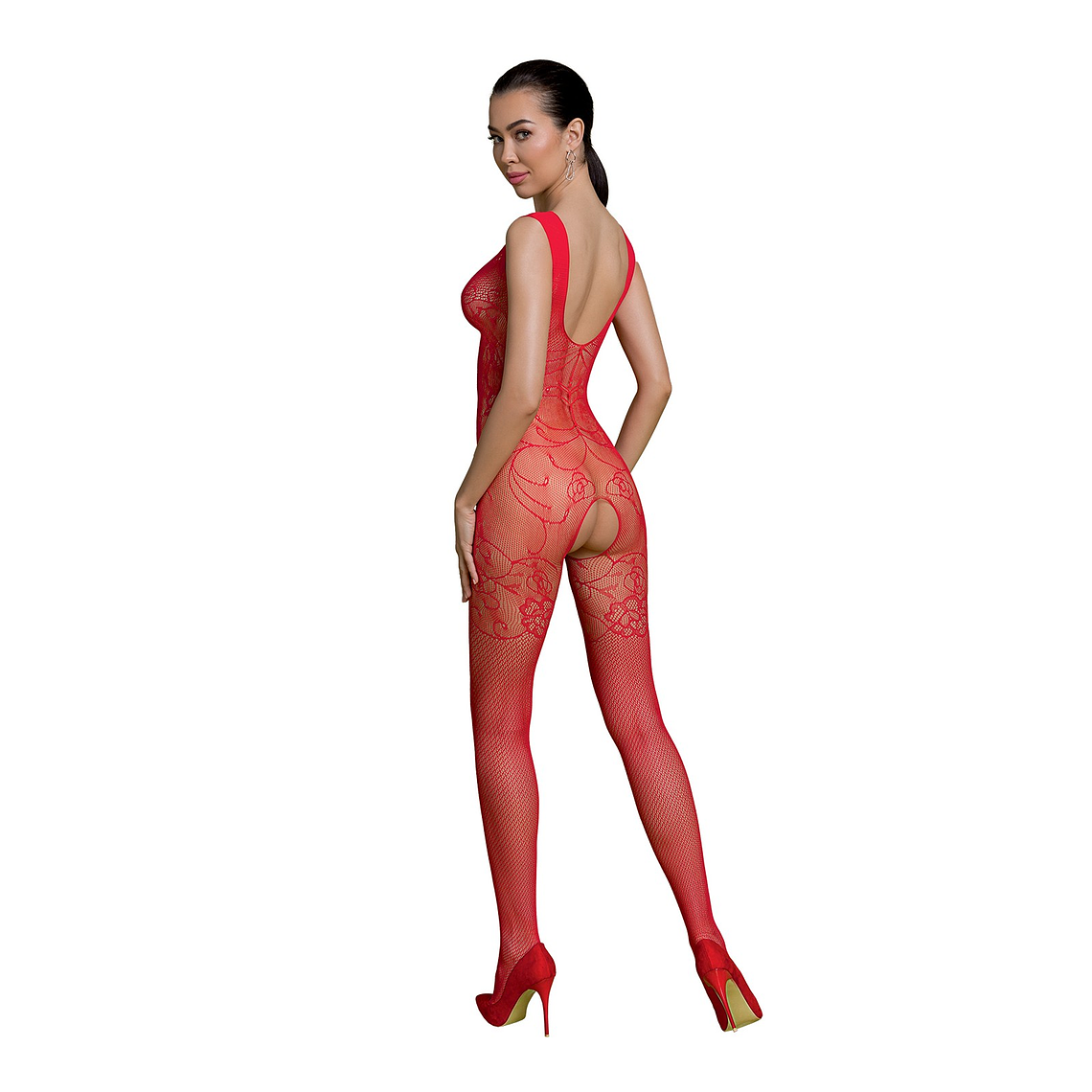 CATSUIT BS012 VERMELHO ECO COLLECTION PASSION - T. ÚNICO 2