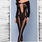 CATSUIT CR-4646 PRETO CHILIROSE - 36-38 S/M - Thumbnail 4