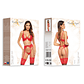 CONJUNTO DE 3 PEÇAS ROSE VERMELHO BEAUTY NIGHT FASHION - 40-42 L/XL - thumbnail 8