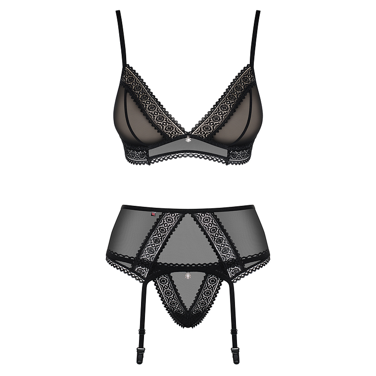 CONJUNTO 862-SEG OBSESSIVE PRETO - 40-42 L/XL 3