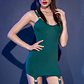 VESTIDO COM LIGUEIROS CR-4442 VERDE - 40-42 L/XL - thumbnail 3