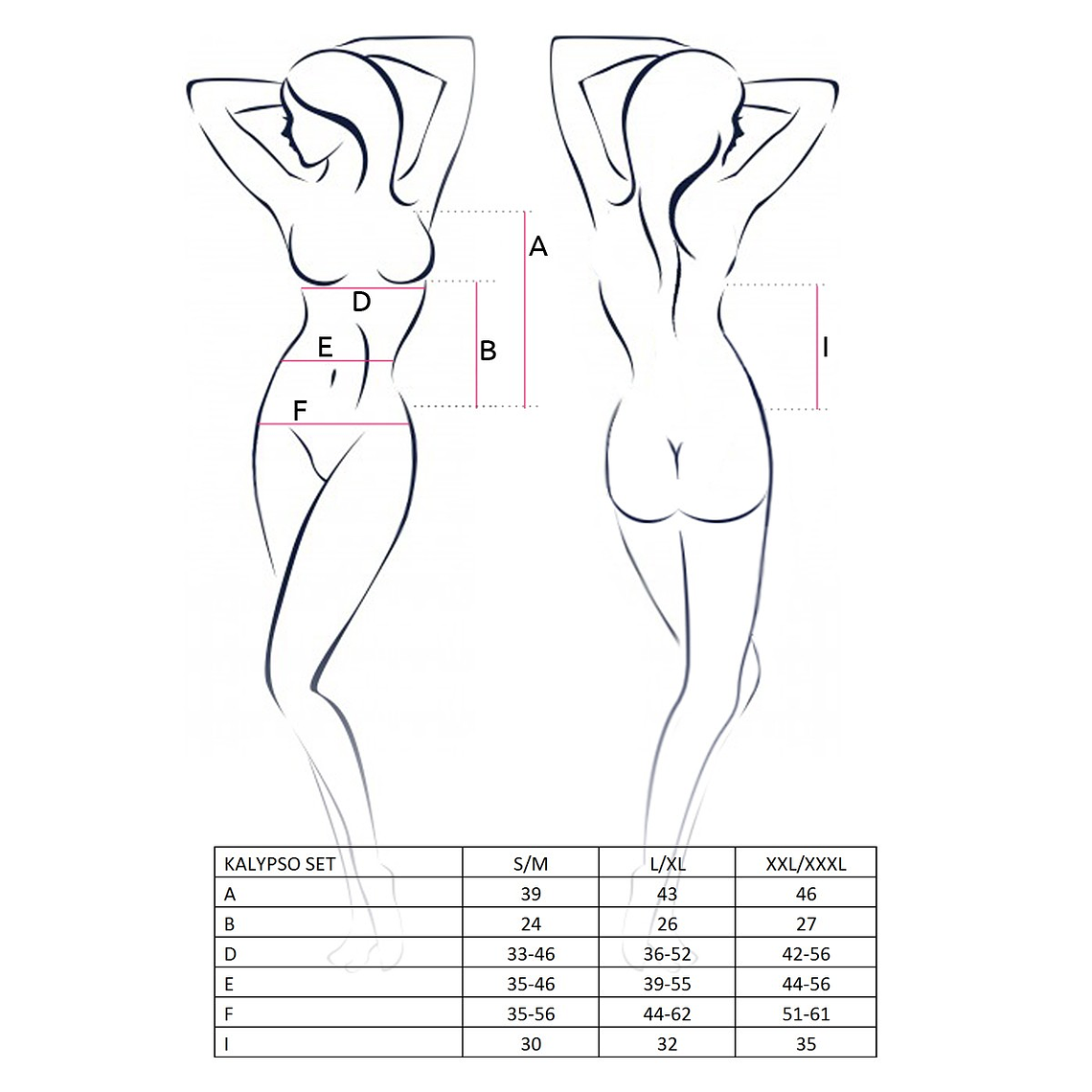 CONJUNTO DE 2 PEÇAS KALYPSO BRANCO PASSION - 36-38 S/M 2