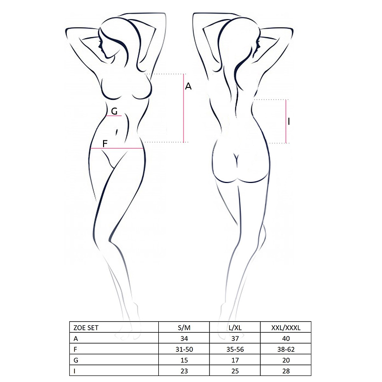 CONJUNTO DE 2 PEÇAS ZOE PRETO PASSION - 40-42 L/XL 2