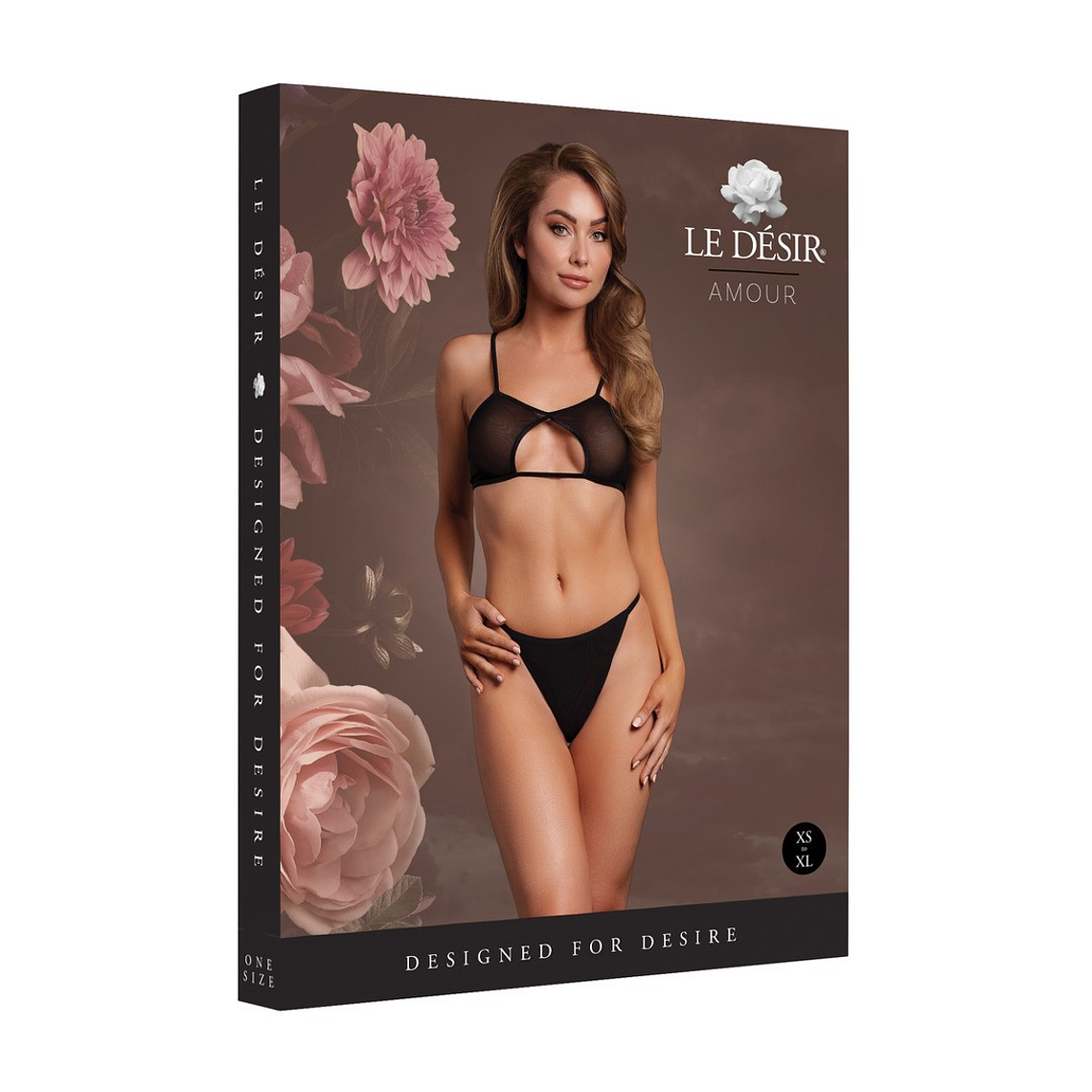 SUTIÃ KEYHOLE MESH PRETO LE DÉSIR - T. ÚNICO 2