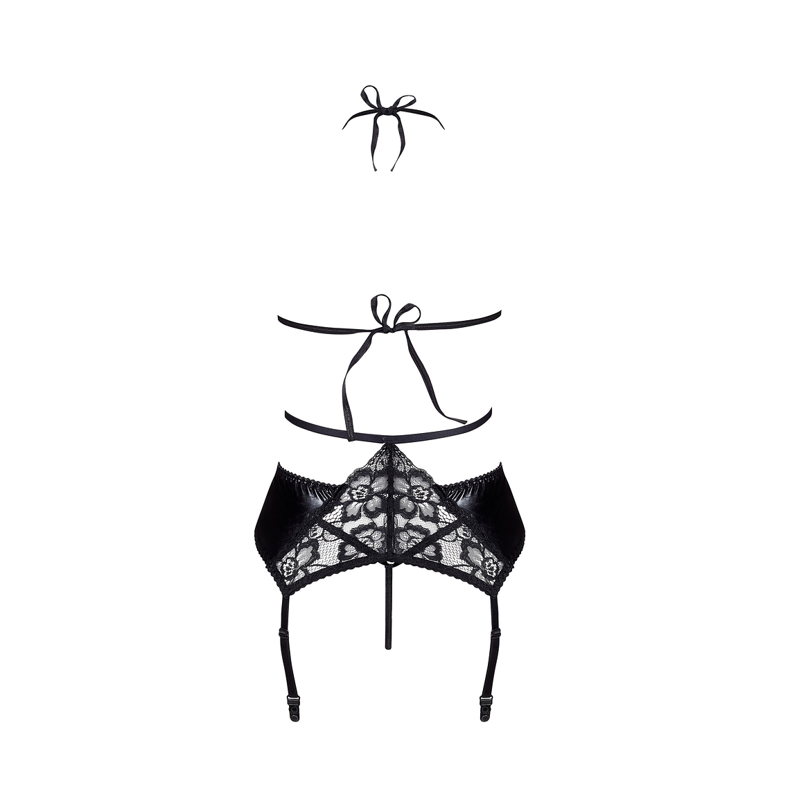 CONJUNTO DE 3 PEÇAS ALANIS PRETO BEAUTY NIGHT FASHION - 40-42 L/XL 10