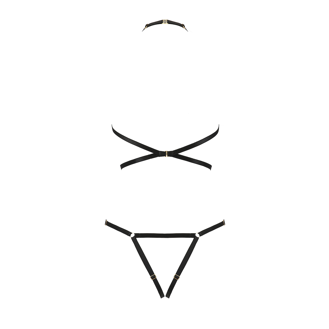 BODY IVENA PRETO DEVIL COLLECTION PASSION - 44-46 XXL/3XL 4