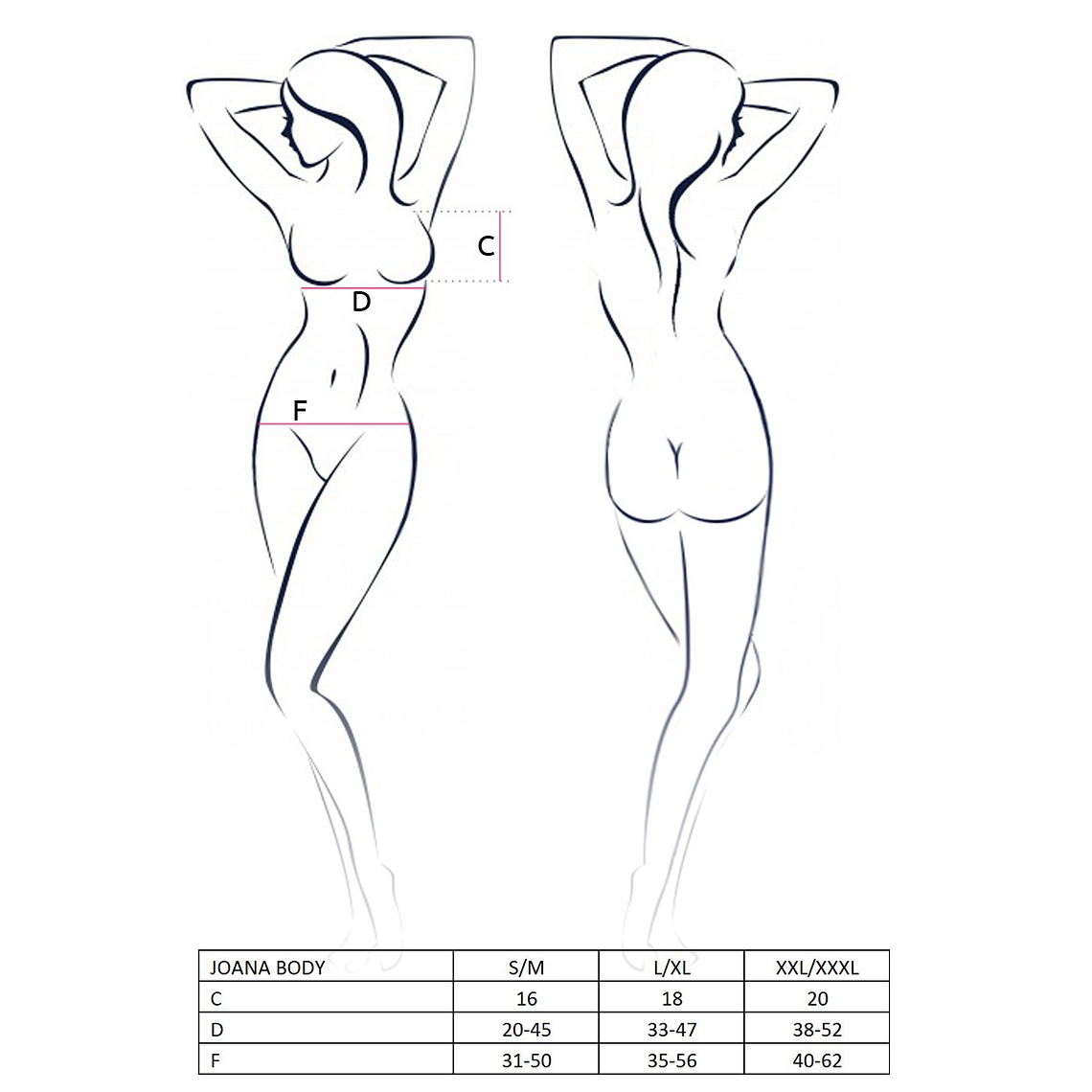 BODY JOANA PRETO PASSION - 36-38 S/M 3