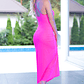 VESTIDO E TANGA CR-4379 ROSA - 36 S - Thumbnail 7