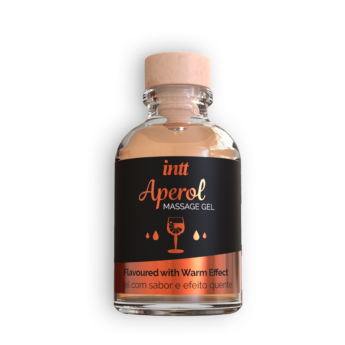 GEL DE MASSAGEM COM SABOR A APEROL INTT 30ML 1