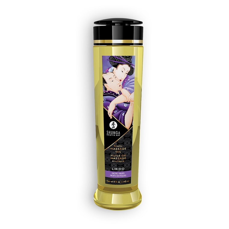 ÓLEO DE MASSAGEM SHUNGA LIBIDO FRUTOS EXÓTICOS 240ML 2
