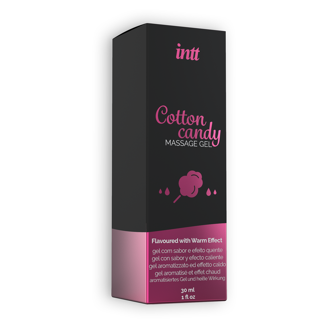 GEL DE MASSAGEM COM SABOR A ALGODÃO DOCE INTT 30ML 3
